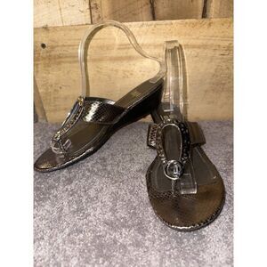 IMP Gadara Silver Sandals  Size 8.5